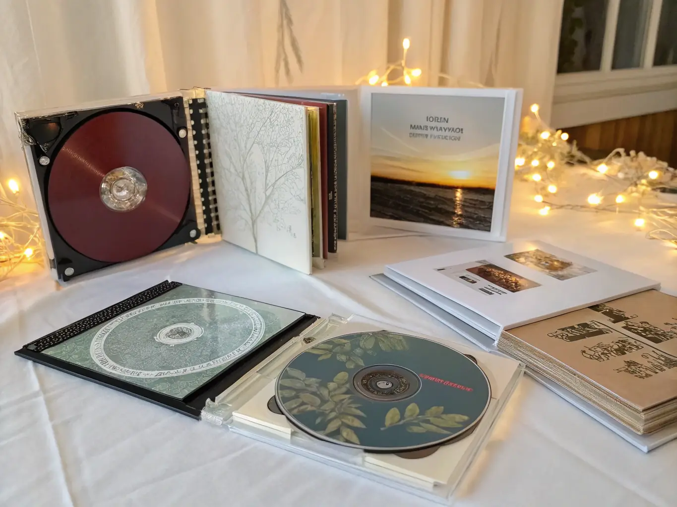 A close-up of a CD case with unique artwork, representing the diverse range of musical styles distributed by LE SOUS OFF.