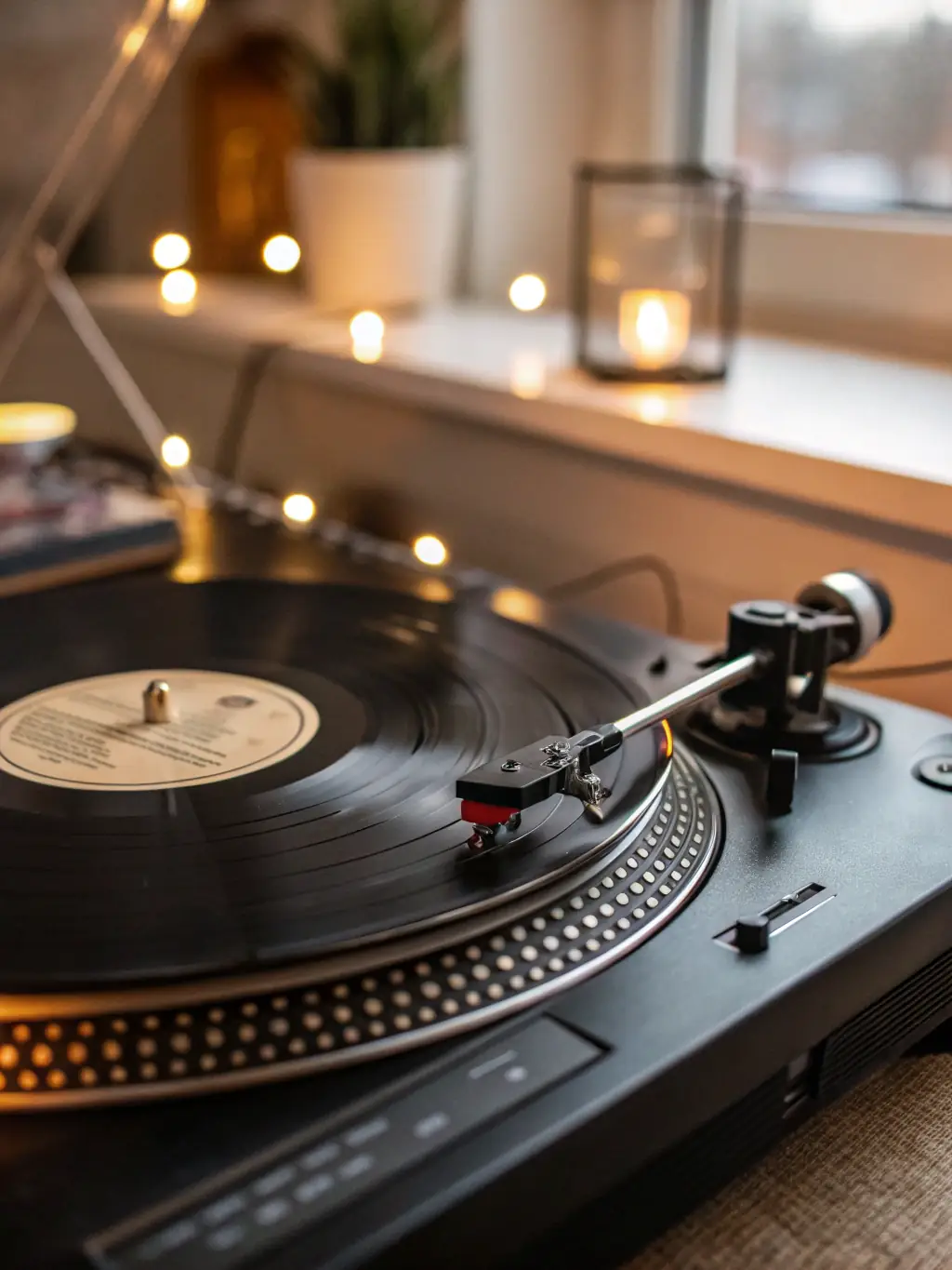 A visually appealing image of a vinyl record being pressed, representing LE SOUS OFF's music distribution efforts.